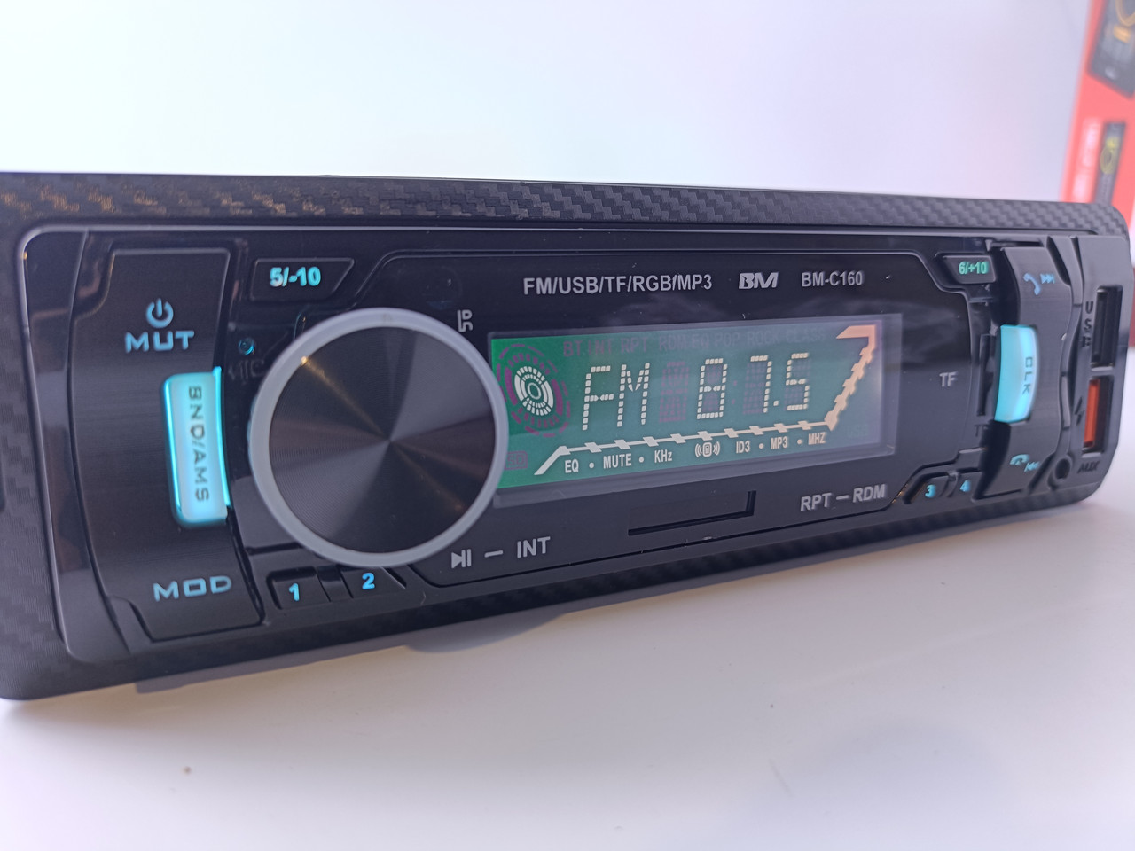 Мультимедійна магнітола Boschmann BM-C160 з дисплеєм, фото 1