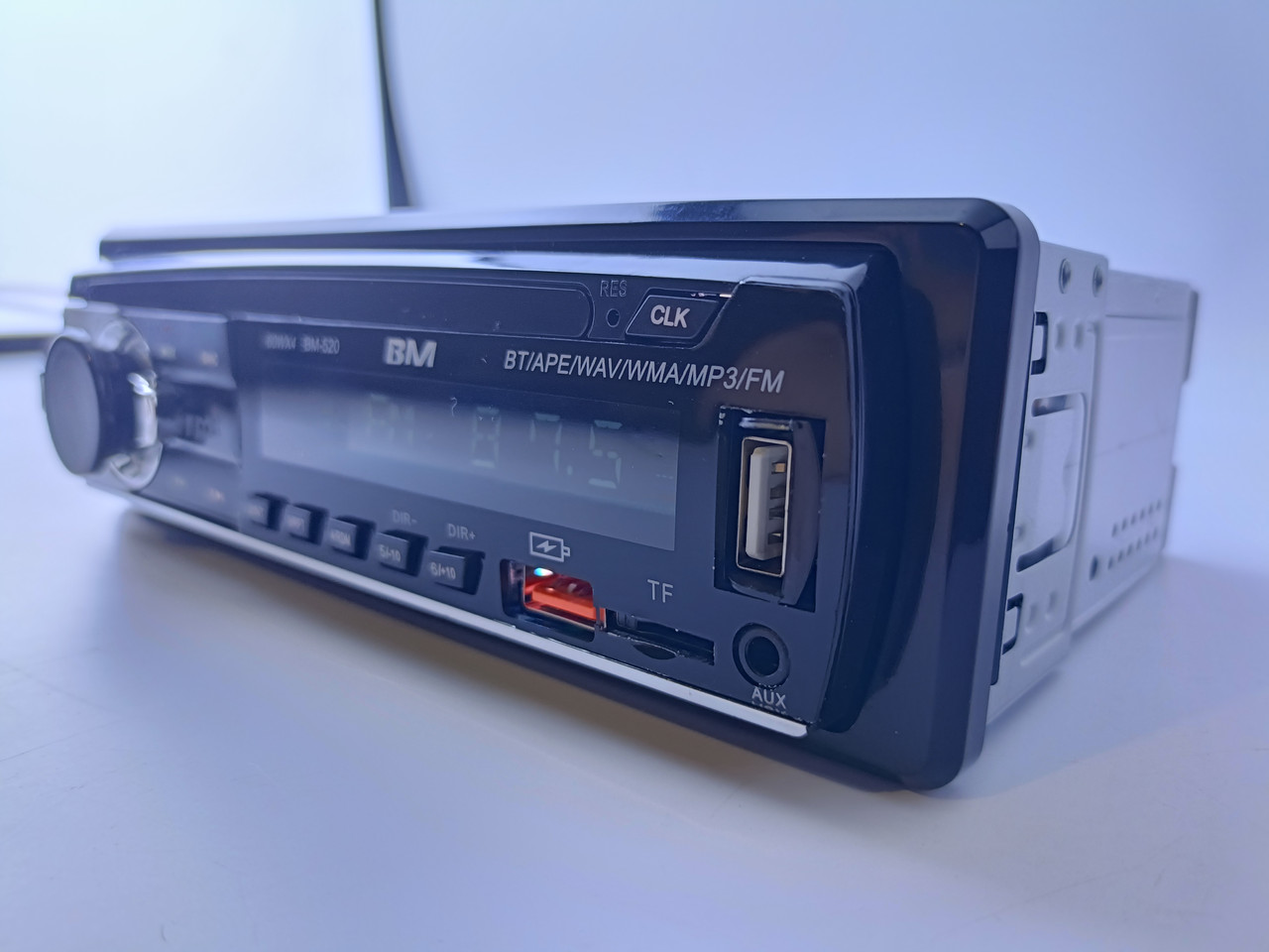 Boschmann BM-520 — авто магнітола з USB, MP3 та крутим екраном, фото 1