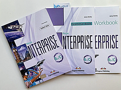 Комплект New Enterprise B2+/C1 Student's Book + Workbook + Grammar book (оригинал)