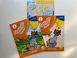 Комплект Fly High 1 Ukraine Pupil's Book + Activity Book + My ABC book 1 клас  (оригінал)
