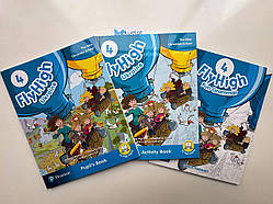 Комплект Fly High 4 Pupil's Book + WorkBook + Grammar (оригинал)