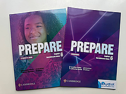 Комплект Prepare for Ukraine НУШ 6 Student's Book + WorkBook (оригинал)