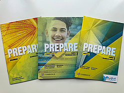 Комплект Prepare for Ukraine НУШ 7 Student's Book + WorkBook + Grammar (оригинал)