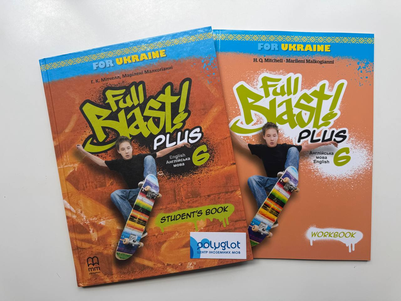 Комплект Full Blast Plus for Ukraine НУШ 6 Student's Book + WorkBook (оригинал), фото 1