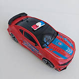 Машинка звуки та мелодії, 3D-підсвічування, колеса вільного ходу, в коробці (111 A-1), фото 3