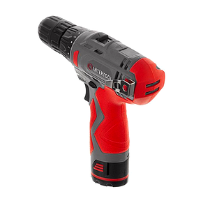 Дриль-шуруповерт акумуляторний 30Нм 12В 1.5А·год INTERTOOL (DT-0310) АКБ, ЗУ, фото 3