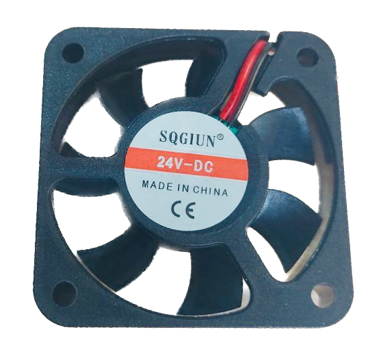 Вентилятор кулер 5010 24В 6100 об./хв. 2.4Вт 50x50x10 мм 2 дроти 5010HBL