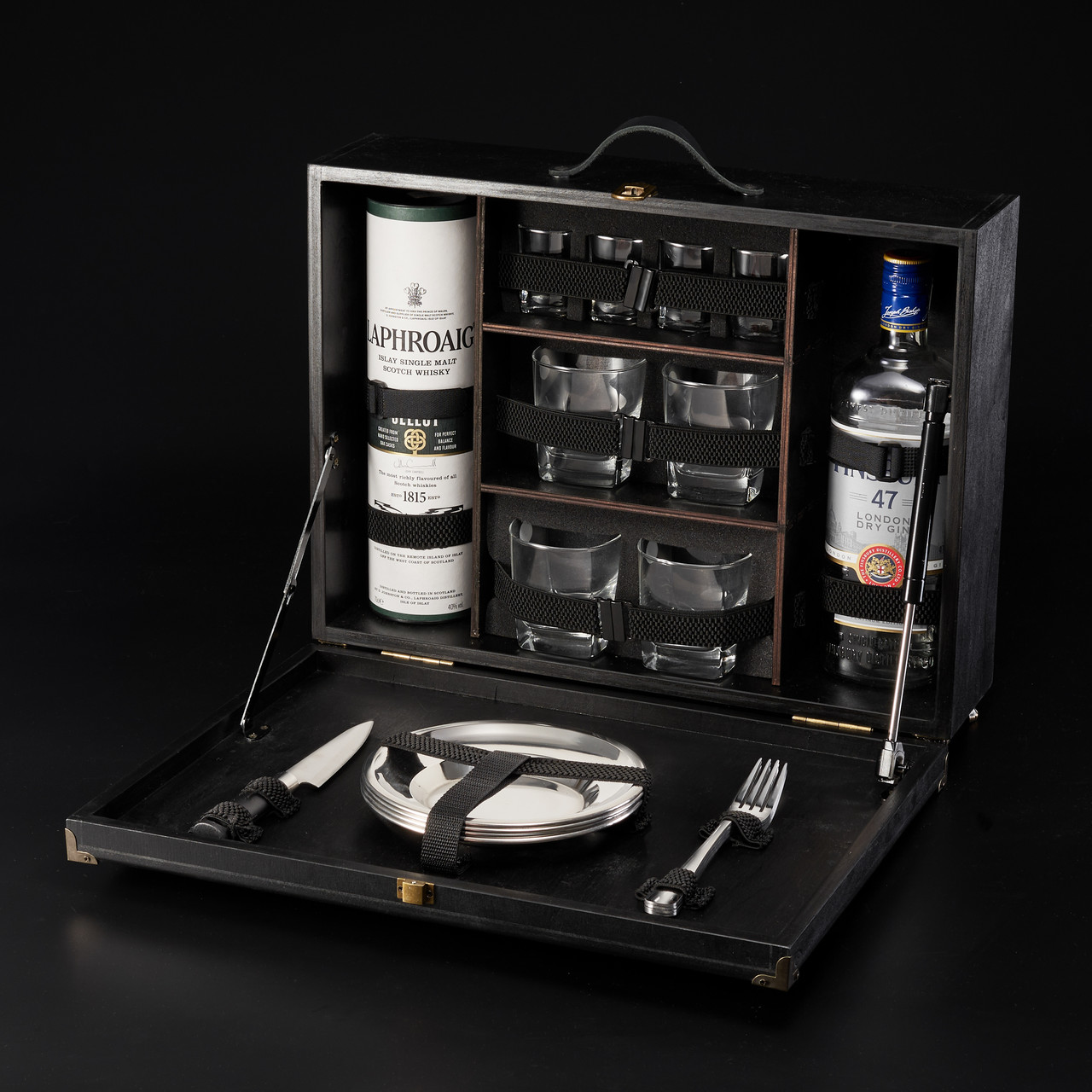 Автомобільний міні-бар з посудом на 4 персони арт. MBA1