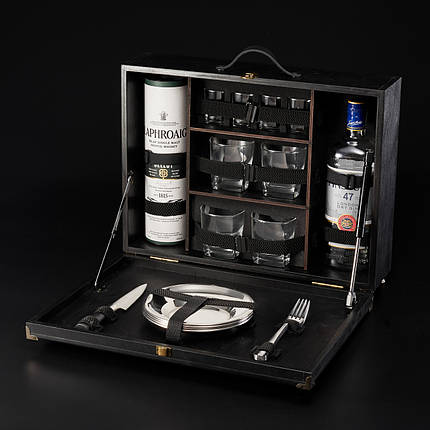 Автомобільний міні-бар з посудом на 4 персони арт. MBA1, фото 1