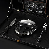 Автомобільний міні-бар з посудом на 4 персони арт. MBA1, фото 4