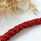 Чотки із шовкової нитки червоні на 30 вузлів, фото 5