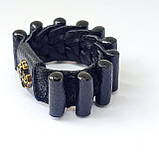 Чіткі "лестовка" з натуральної шкіри, на 10 вузлів, фото 3