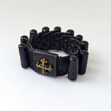 Чіткі "лестовка" з натуральної шкіри, на 10 вузлів, фото 2