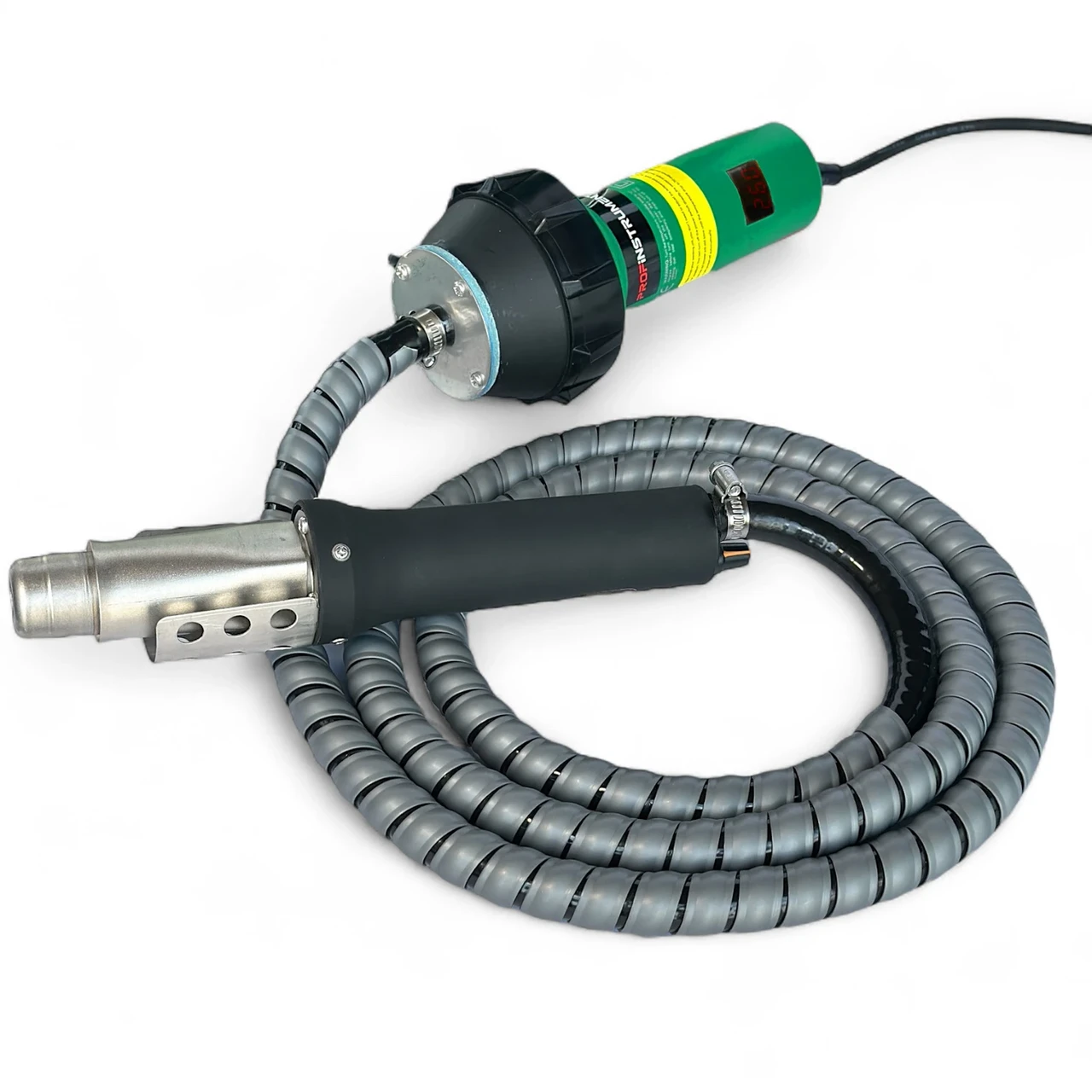 Фен з компресором для зварювання прутком і шнуром лінолеуму, пластику Profinstrument DG-S1600, фото 1