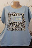 Футболка жіноча квіти, фото 9