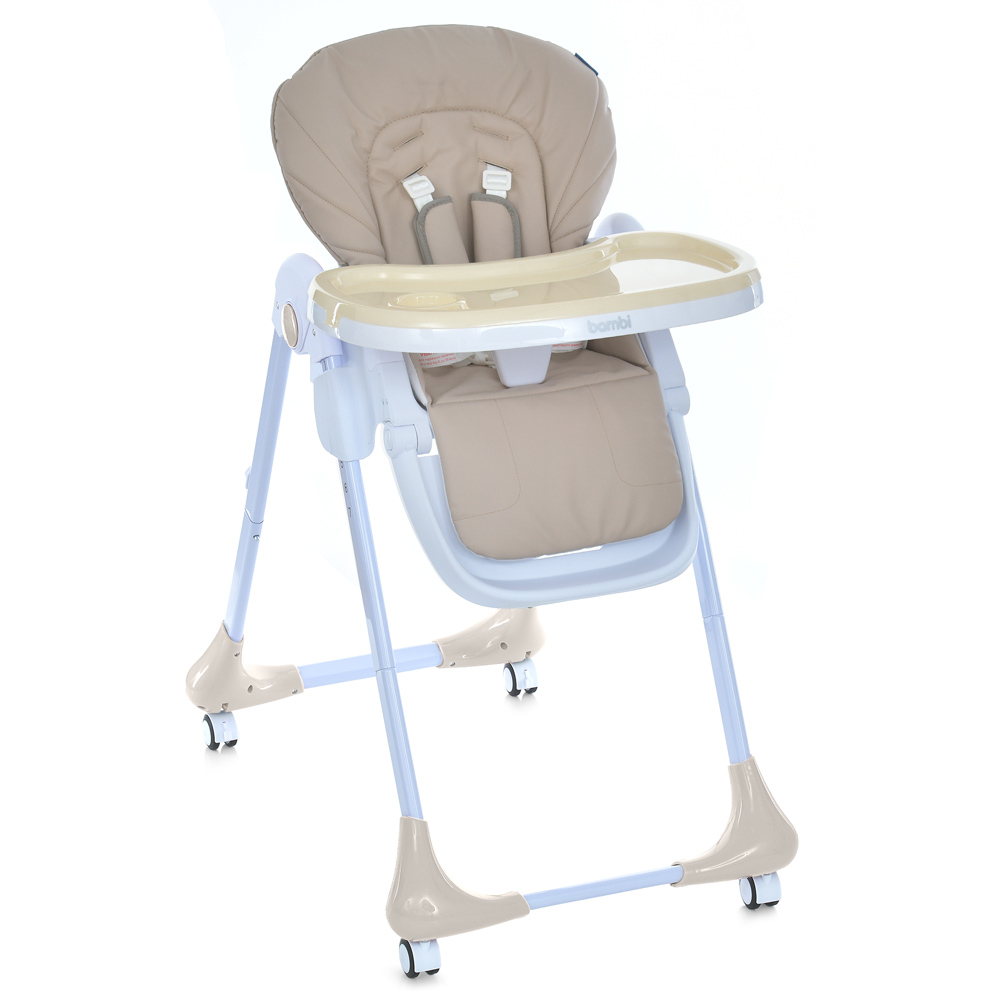 Стільчик для годування Bambi M 3233L Taupe Beige Бежевий, фото 1