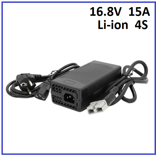 Зарядний пристрій Voltronic для Li-ion 16.8V 4S до 15A роз'єм anderson, фото 1