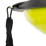 Балансувальна півсфера для фітнесу з еспандерами 70 см BOSU MDbuddy MDbuddy FI-5418 Лимонний, фото 7