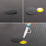 Балансувальна півсфера для фітнесу з еспандерами 70 см BOSU MDbuddy MDbuddy FI-5418 Лимонний, фото 10