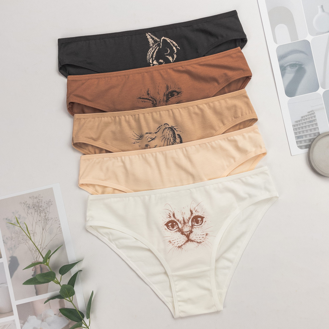 Труси сліпи жіночі Nicoleta Туреччина M, L, XL | 5 шт.