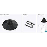 Капелюх із гнучкими сонячними панелями EcoFlow Power Hat L-XL (EFPowerHat-L-XL) [124385], фото 7