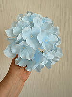 Штучна гортензія . Голівка штучної гортензії ( блакитна , 17 см ), фото 4