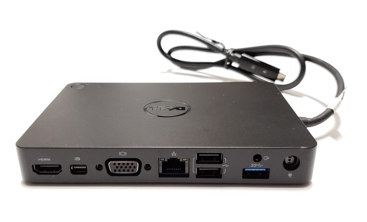 Універсальна док-станція DELL WD15 K17A Dock USB 3.0 Type-C HDMI 4K VGA Gigabit Ethernet Thunderbolt3