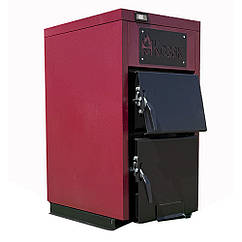 Твердопаливний котел АОТВ-10 кВт, сталь 6 мм, побутовий котел КОЗАК на твердому паливі, котли Heating machines