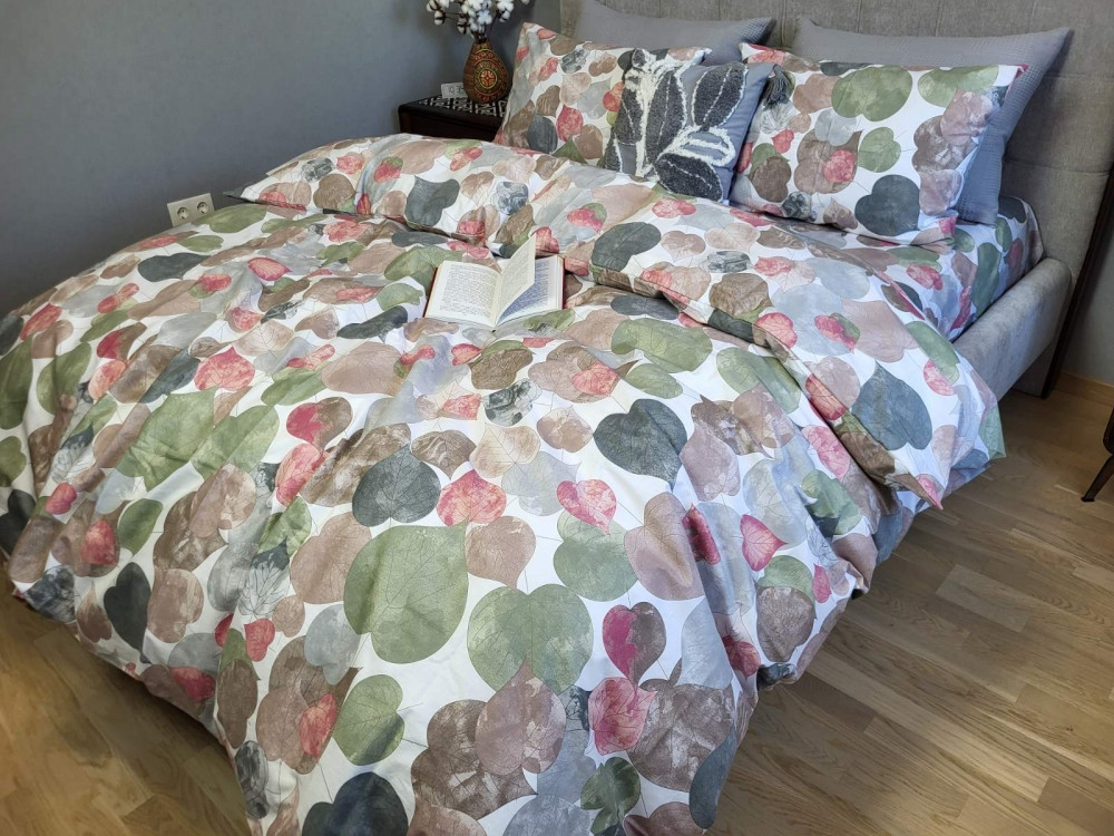 Постільна білизна бязь преміум Лістрия, фото 1