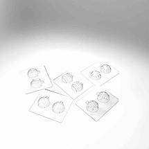 Форма Новорічні кульки 5,8Х5 см (комплект з 5 форм,10 частин)PCB 1 шт, фото 4