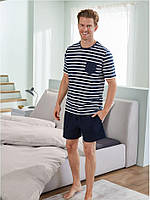 Чоловічий домашній комплект футболка + шорти піжама Livergy S 44/46, коиплект для дому