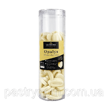 Шоколад білий Opalys 33% Valrhona 250 г, фото 1