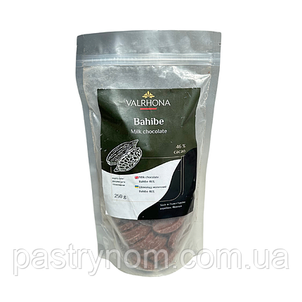 Шоколад молочний Bahibe 46% Valrhona 250 г, фото 1