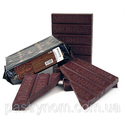 Шоколад чорний Cafe Noir 57% Valrhona 3 кг, фото 1