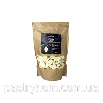 Шоколад білий Opalys 33% Valrhona 1 кг, фото 1