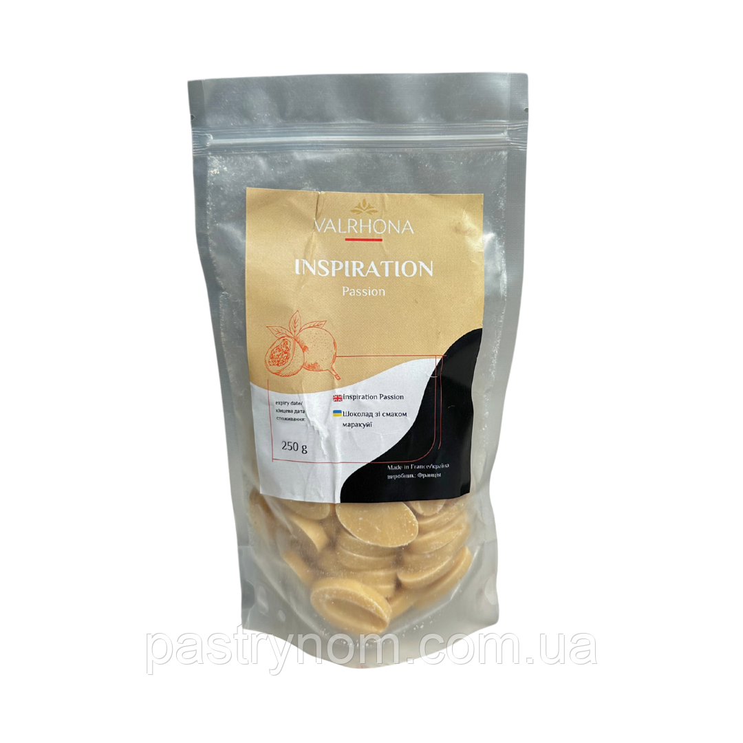 Шоколад Inspiration Passion Valrhona зі смаком маракуї 250 г
