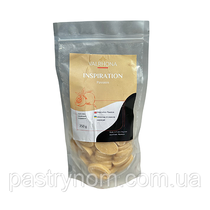 Шоколад Inspiration Passion Valrhona зі смаком маракуї 250 г, фото 1