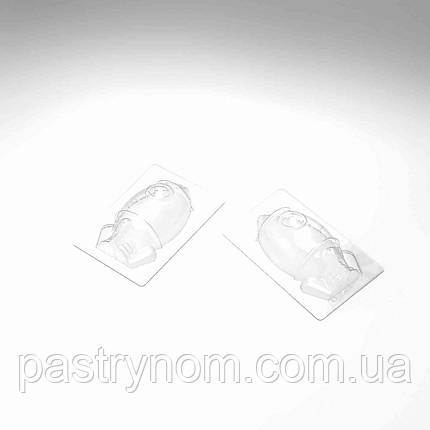 Форма для шоколаду Ракета PCB Creation (комплект з 2 частин) 1 шт, фото 2
