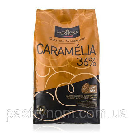 Шоколад молочний Caramelia 36%,3 кг, фото 1