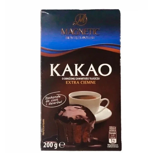 Какао Magnetic Cacao extra ciemne 200 г