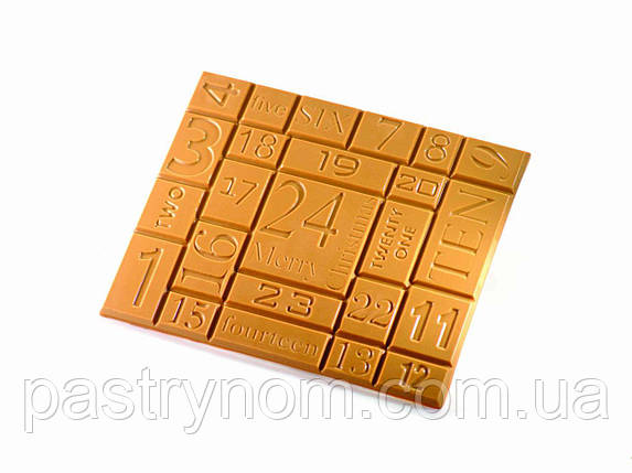 Форма Адвент календар 20Х16,5Х0,7 см PCB 1 шт, фото 1