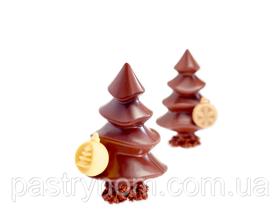 Форма для шоколаду Ялинка 7 см Valrhona 1 шт, фото 2