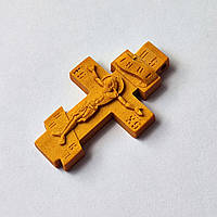 Хрест натільний з різьбленої груші # 129