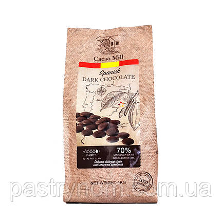 Шоколад чорний 70% Natra Cacao 1 кг, фото 2