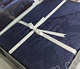 Sandra lacivert Жаккардова постіль. Євро розмір. Fiesta Туреччина., фото 2