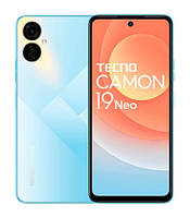 Tecno Camon 19 Neo CH6i 6/128GB Mirror Blue (4895180783968)UA IPS 6.8" 2SiM 18Вт NFC 5000mAh 64Мп Карта 256 ГБ