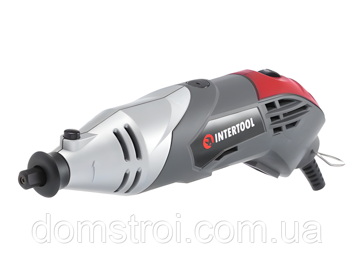 Гравер шліфувальна машина пряма з кейсом і набором насадок (40 шт) 170Вт INTERTOOL DT-0517