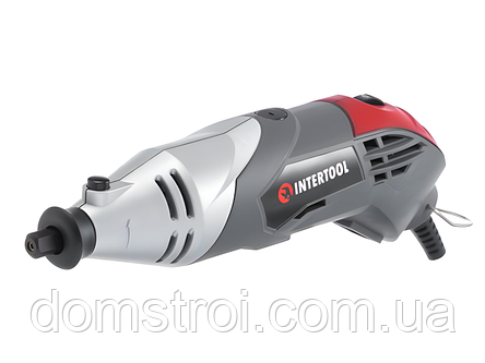 Гравер шліфувальна машина пряма з кейсом і набором насадок (40 шт) 170Вт INTERTOOL DT-0517, фото 1