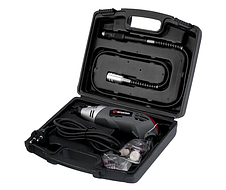 Гравер шліфувальна машина пряма з кейсом і набором насадок (40 шт) 170Вт INTERTOOL DT-0517, фото 2