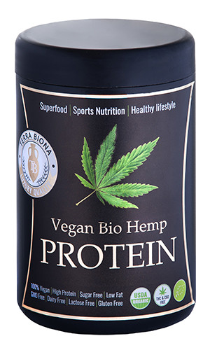 Конопляний органічний протеїн Terra Biona Vegan Bio Hemp Protein 700гр